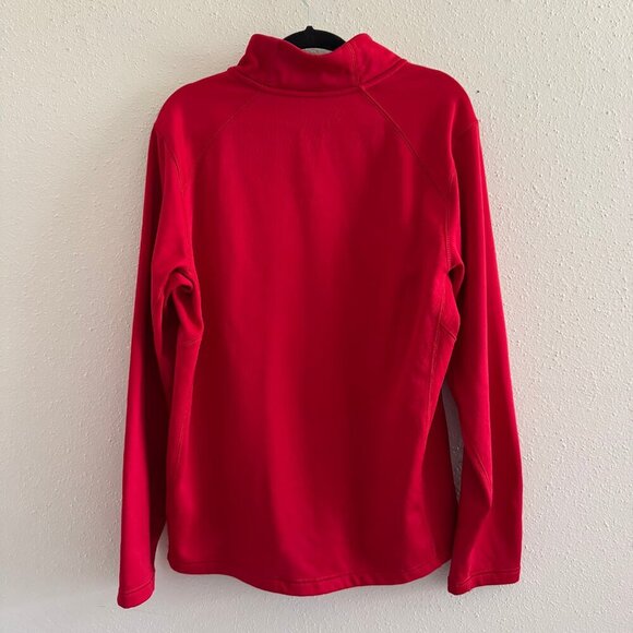 Nike Therma-Fit Red Quarter Zip Pullover Size L - Picture 6 of 6